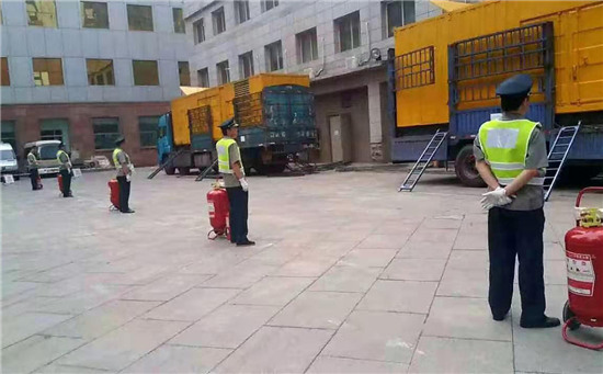 荣邦乡租赁发电机案例